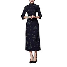 Vintage Elegant Dress Cheongsam Long Qipao Party Dresses for Women, 05 - £36.45 GBP