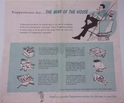 Vintage Tupperware For the Man Of The House Order Form 1950s - $6.99