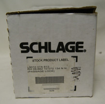 Schlage L9010-07A-612 Passage Lock Locksmith Satin Bronze - RH - $53.20