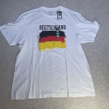 Deutschland Germany 100% Cotton Unisex T-Shirt Tee Shirt Top 2 XL New Wi... - £11.84 GBP