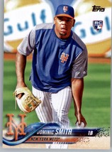 2018 Topps 6 Dominic Smith Rookie  Short Print New York Mets - £15.79 GBP
