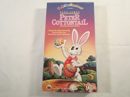 VHS Tape 1990 Family Home Entertainment HERE COMES PETER COTTONTAIL [10G1] - $5.76