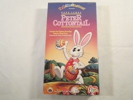 VHS Tape 1990 Family Home Entertainment HERE COMES PETER COTTONTAIL [10G1] - £4.44 GBP