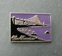 San Francisco Golden Gate Bridge State Lapel Pin Badge 1 Inch - £4.29 GBP