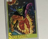 Super Skull Trading Card Marvel Comics 1991  #62 - $1.97