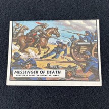 1962 Topps Civil War News Card #26 Messenger Of Death Vintage 60s Trading Cards - $19.75