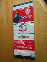 MLB NY Yankees 2012 World Series @ Yankees Stadium NY Full Ticket Stubs - £2.93 GBP