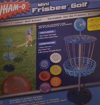 Mini Frisbee Golf Set – Target with 6 Mini Frisbees - Wham-O - 2009 - £37.36 GBP