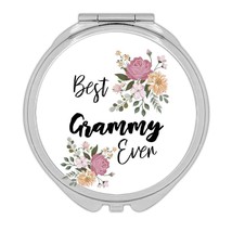 Best GRAMMY Ever : Gift Compact Mirror Flowers Floral Boho Vintage Pastel - $12.99
