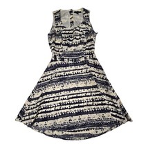 Jessica Simpson Archipelago Cotton Spring Dress Tribal Print Open Back Size 9/10 - £19.87 GBP