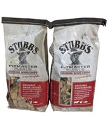 Wood Chips for Smoking Smokehouse Stubbs Pitmaster Blends 2 bags BBQ 180... - £35.38 GBP