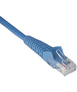 Tripp Lite Cat-6 Gigabit Snagless Molded Patch Cable (1ft) TRPN201001BL - £46.90 GBP