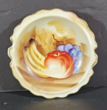 Vintage Enesco Replacement PORCELAIN BOWL For Mini Pitcher Gold Rim Fruit - €7,55 EUR
