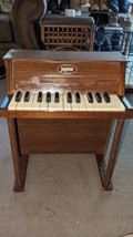 Jaymar Wood Children&#39;s Toy Piano 25 Keys 1940&#39;s Vintage Working Keys Antique - £93.60 GBP