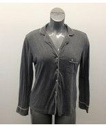 Victoria&#39;s Secret Sleep Top Women&#39;s Medium Gray Long Sleeve Shirt - €6,87 EUR