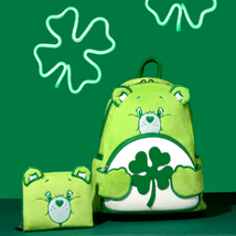 Loungefly Care Bears Good Luck Bear Cosplay Mini Backpack &amp; Wallet Set - £47.17 GBP+