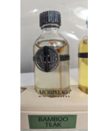 Archipelago Botanicals Mini Reed Diffuser Bamboo Teak bottle Home Fragrance - $24.00