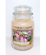 RARE YANKEE CANDLE 1205406 PINK LADY SLIPPER WHITE LABEL 22 OZ LARGE JAR... - $1,644.50 MXN