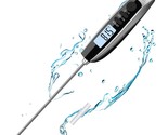 Digital Instant Read Meat Thermometer, Ipx6 Waterproof Instant Read Food... - $18.99