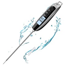 Digital Instant Read Meat Thermometer, Ipx6 Waterproof Instant Read Food... - £14.95 GBP