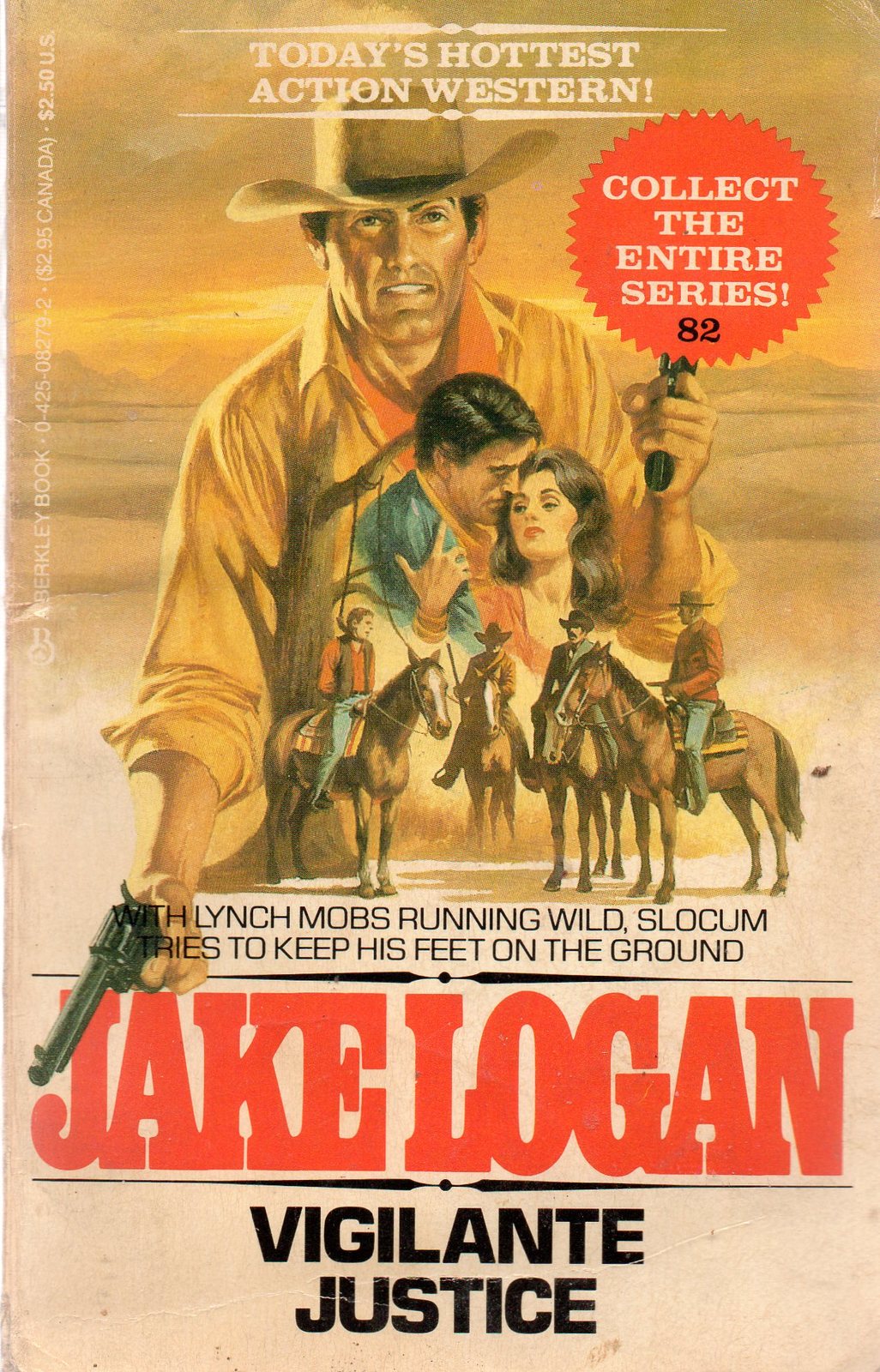 Vigilante Justice (paperback) Jake Logan 0425082792 - $4.00