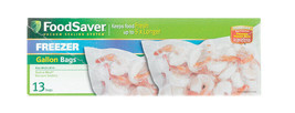 FoodSaver 1-Gallon Precut Vacuum Seal Bags with BPA-Free Multilayer Cons... - £20.10 GBP