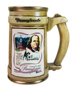 Pennsylvania Stein Ceramic Mug USA 200 Years Celebration ~ Original/VINT... - $22.52