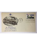 1975 FDC Bicentennial  America&#39;s Postal Service Steam Locomotive to Stre... - £11.84 GBP