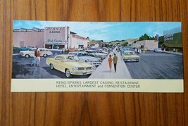 John Ascuaga&#39;s Nugget Casino Cars Sparks East Reno NV Long Postcard P-600 - £7.66 GBP