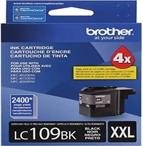 Brother Printer Ultra High Yield Inkjet Cartridge - Black (Lc109Bk) - £35.76 GBP