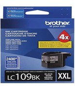 Brother Printer Ultra High Yield Inkjet Cartridge - Black (Lc109Bk) - £36.96 GBP