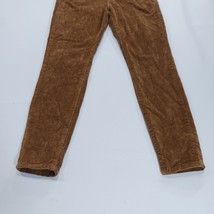 NOBO Women's Brown Corduroy Jeans High Waisted Sculpted Skinny Juniors 9 (26×27) image 14