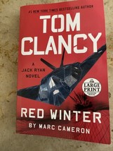 Tom Clancy Red Winter Random House Large Print softcover 2022 1st print - £18.69 GBP