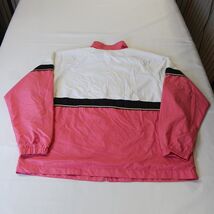Classic Elements RN#15099 Women's Pink/White 1/4 Zip Pullover Jacket Size 20/22W image 2