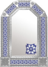 Tin Tile Mirror - £314.60 GBP