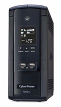 CyberPower 1000VA BRG1000AVRLCD UPS with 600W, AVR, LCD, and 2.1 USB Cha... - £141.55 GBP