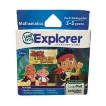 NIP LeapFrog Explorer Jake and the Neverland Pirates Learning Game Math - $19.79
