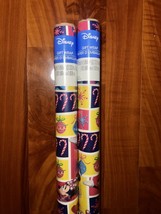 Minnie Mouse Disney Christmas Gift Wrapping Paper 2 Rolls 20sq each 3.33 X 2yds - $12.00