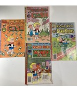 Richie Rich Comic Book Lot Cash Money Bank 23 29 39 41 1978 1979 Vintage... - $15.83