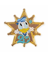 Donald Duck Disney Pin: DisneySea 20th Anniversary Gold Star - $27.37 CAD