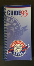 Montreal Expos 1993 MLB Baseball Media Guide - £5.21 GBP