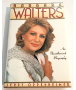 Barbara Walters book hardcover &quot;An Unauthorized Biography&quot; vintage 1990 - $5.20