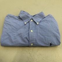 Ralph Lauren Shirt Mens Sz XL Blue Blake Button Down Long Sleeve Casual ... - £13.94 GBP
