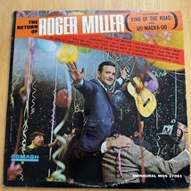 Roger Miller —The Return Of Roger Miller LP Vinyl  Record — Smash Records 1965 - £7.03 GBP