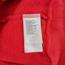 The North Face Mens Box NSE Pullover Red Cotton Blend Hoodie Sweatshirt Chest 43 image 7