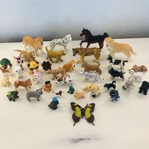 Lot of 39 Assorted Dogs Tigers Horse Turtle Barbie Dollhouse PVC Animals CP Toys - £25.89 GBP