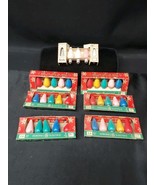 New Old Stock C-6 Christmas Light Bulbs Cone Shape Lot Of 35 - €33,60 EUR