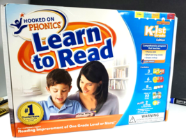 HOOKED ON PHONICS Education Home School Learn To Read Kinder 1st Grade 4-7 Years - £31.33 GBP