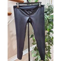 Ingrid &amp; Isabel Black Polyester Mid Rise Skinny Fit Maternity Leggings S... - $24.75