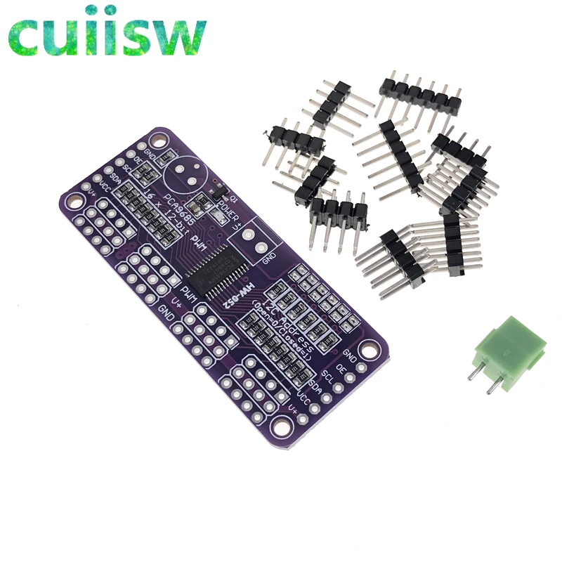 Game Fun Play Toys PCA9685 16-Channel 12 bit PWM Servo Driver I2C Interface for  - £22.98 GBP
